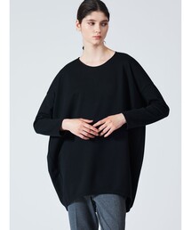 mizuiro ind クルーネックコクーンプルオーバー