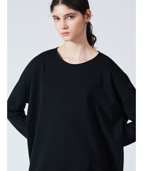 mizuiroind(ミズイロインド)の「mizuiro ind クルーネックコクーンプルオーバー(Tシャツ/カットソー・レディース・ネイビー/グレー/ブラック・FREE)」の20枚目の写真