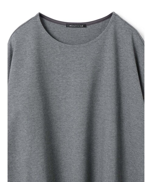 mizuiroind(ミズイロインド)の「mizuiro ind クルーネックコクーンプルオーバー(Tシャツ/カットソー・レディース・ネイビー/グレー/ブラック・FREE)」の13枚目の写真