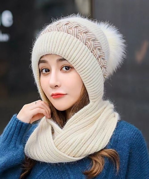 セール】マフラー一体式ニットキャップ（キャップ）｜GEMEDA（ジェメダ