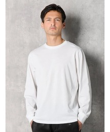 1piu1uguale3 RELAX | 【1PIU1UGUALE3 RELAX】BACK LOGO ロングスリーブシャツ 通年（ウノ ピゥ ウノ ウグァーレ トレ）(Tシャツ/カットソー)