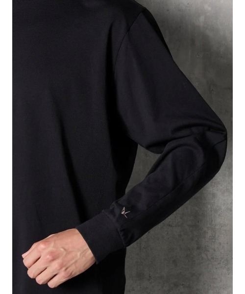 【1PIU1UGUALE3 RELAX】BACK LOGO ロングスリーブシャツ 通年（ウノ ピゥ ウノ ウグァーレ トレ）（Tシャツ/カットソー）｜1piu1uguale3 RELAX（ウノピュウノウグァーレトレリラックス）