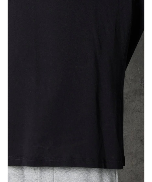 【1PIU1UGUALE3 RELAX】BACK LOGO ロングスリーブシャツ 通年（ウノ ピゥ ウノ ウグァーレ トレ）（Tシャツ/カットソー）｜1piu1uguale3 RELAX（ウノピュウノウグァーレトレリラックス）