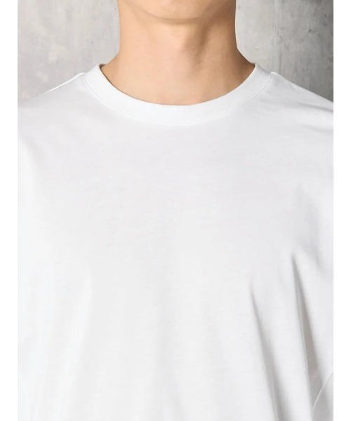 【1PIU1UGUALE3 RELAX】BACK LOGO ロングスリーブシャツ 通年（ウノ ピゥ ウノ ウグァーレ トレ）（Tシャツ/カットソー）｜1piu1uguale3 RELAX（ウノピュウノウグァーレトレリラックス）