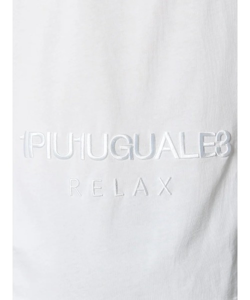 【1PIU1UGUALE3 RELAX】BACK LOGO ロングスリーブシャツ 通年（ウノ ピゥ ウノ ウグァーレ トレ）（Tシャツ/カットソー）｜1piu1uguale3 RELAX（ウノピュウノウグァーレトレリラックス）