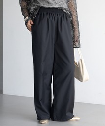 LAVEANGE | 【洗える】シャーリングウエストイージーパンツ(その他パンツ)