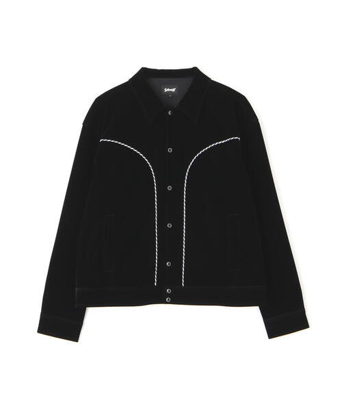 セール】Schott/ショット/VELOR WESTERN JACKET/ベロア