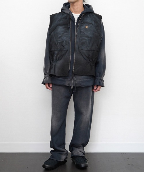 セール】NAM / ナム BELLOWS WOEK VEST - GEL STUDS（ベスト