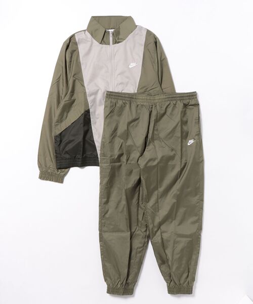 NIKE（ナイキ）の「《NIKEアパレル》AS M NK CLUB WVN TRK SUIT（ナイロンジャケット・メンズ・ブルー系その他/ブラック×グレー/オリーブ/ブラック・S/2XL/XL/L/M）」の3枚目の写真
