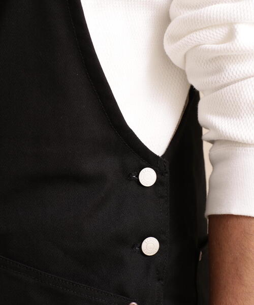 schott（ショット）の「Schott/ショット/TC OVERALL PANTS/ティーシー オーバーオールパンツ（サロペット/オーバーオール・メンズ・ブラック/グレー/キナリ/カーキ・M/L/XL）」の10枚目の写真