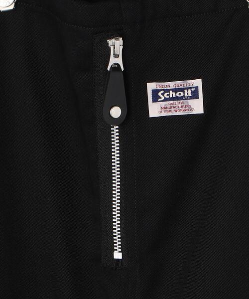 schott(ショット)の「Schott/ショット/TC OVERALL PANTS/ティーシー オーバーオールパンツ(サロペット/オーバーオール・メンズ・ブラック/グレー/キナリ/カーキ・M/L/XL/S)」の18枚目の写真