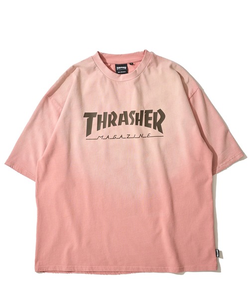 THRASHER(スラッシャー)の「【THRASHER / スラッシャー】フェードブリーチ加工 フロントプリントTシャツ(Tシャツ/カットソー・メンズ・ピンク/ブラウン/ブラック・MEDIUM/X-LARGE/LARGE)」の8枚目の写真