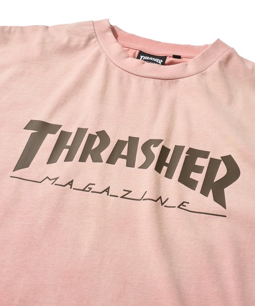 THRASHER(スラッシャー)の「【THRASHER / スラッシャー】フェードブリーチ加工 フロントプリントTシャツ(Tシャツ/カットソー・メンズ・ピンク/ブラウン/ブラック・MEDIUM/X-LARGE/LARGE)」の10枚目の写真