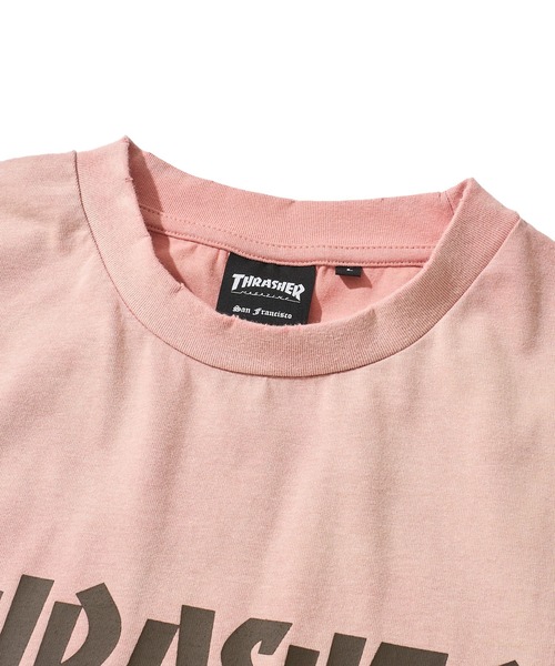 THRASHER(スラッシャー)の「【THRASHER / スラッシャー】フェードブリーチ加工 フロントプリントTシャツ(Tシャツ/カットソー・メンズ・ピンク/ブラウン/ブラック・MEDIUM/X-LARGE/LARGE)」の12枚目の写真