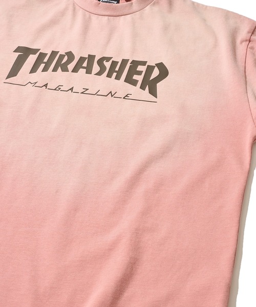 THRASHER(スラッシャー)の「【THRASHER / スラッシャー】フェードブリーチ加工 フロントプリントTシャツ(Tシャツ/カットソー・メンズ・ピンク/ブラウン/ブラック・MEDIUM/X-LARGE/LARGE)」の15枚目の写真