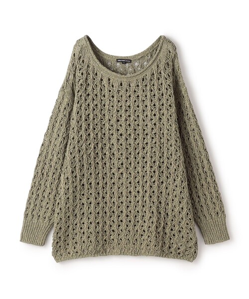 セール】コットンリネン オーバーサイズドプルオーバー WVP3981