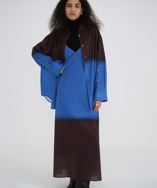 トップス CLANE GRADATION SHIRT GRADATION SHIRT（シャツ/ブラウス）｜CLANE（クラネ）の