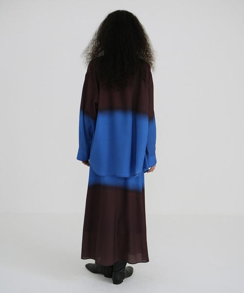 ★CLANE グラデーションシャツ★ CLANE - グラデーションプリントシャツ - GRADATION SHIRT