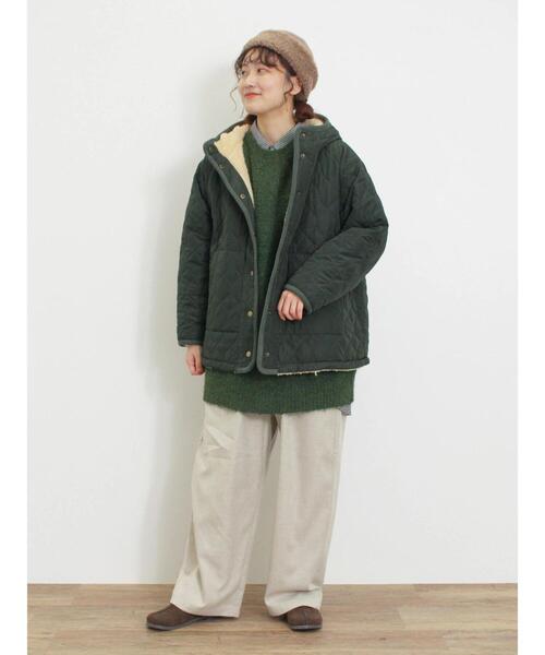 撥水加工】リバーシブルボアブルゾン