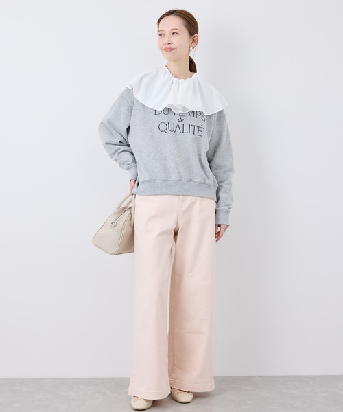 ROPE' PICNIC(ロペピクニック)の「【ウエスト革命デニム】Pinkウエストシェイプワイドデニム(デニムパンツ・レディース・ピンク・38/40/36)」の7枚目の写真