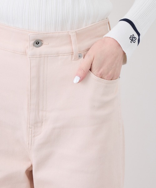 ROPE' PICNIC(ロペピクニック)の「【ウエスト革命デニム】Pinkウエストシェイプワイドデニム(デニムパンツ・レディース・ピンク・38/40/36)」の5枚目の写真