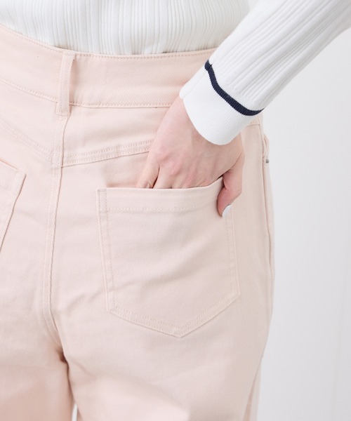 ROPE' PICNIC(ロペピクニック)の「【ウエスト革命デニム】Pinkウエストシェイプワイドデニム(デニムパンツ・レディース・ピンク・38/40/36)」の18枚目の写真