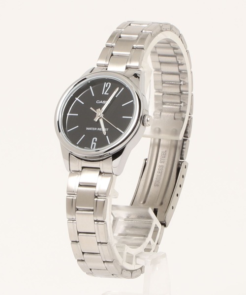 CASIO カシオ / アナログ クォーツ ラウンドフェイス ステンレスベルト 日常生活防水 腕時計 ラウンドフェイス /// LTPメタルシリーズ（アナログ腕時計）｜CASIO（カシオ）