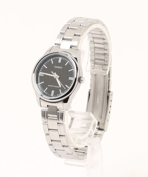 CASIO カシオ / アナログ クォーツ ラウンドフェイス ステンレスベルト