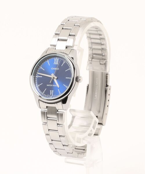 CASIO カシオ / アナログ クォーツ ラウンドフェイス ステンレスベルト