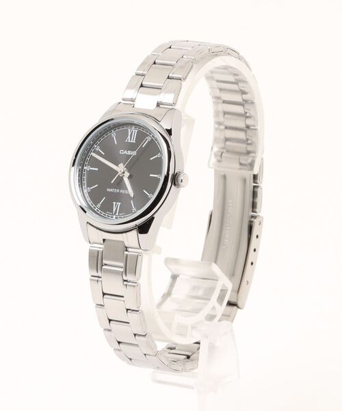 CASIO カシオ / アナログ クォーツ ラウンドフェイス ステンレスベルト