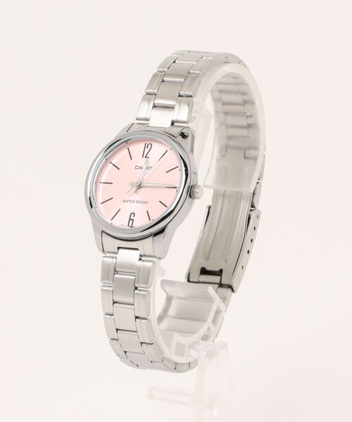 CASIO カシオ / アナログ クォーツ ラウンドフェイス ステンレスベルト