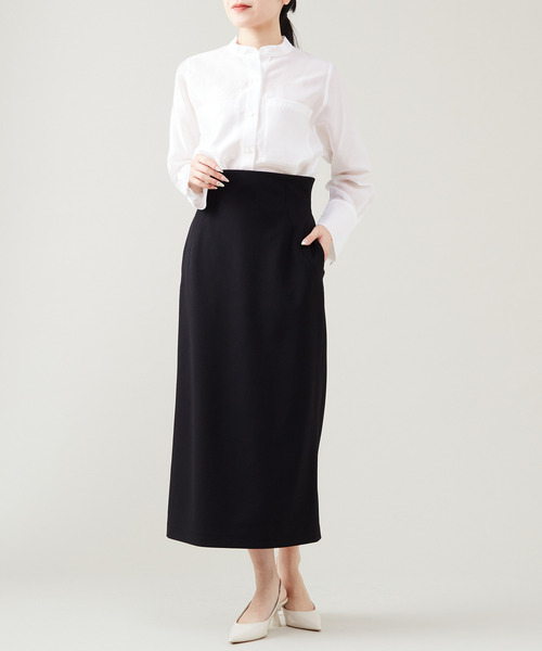 Tiara(ティアラ)の「ビッグポケットシャツブラウス(シャツ/ブラウス・レディース・サックスブルー/ホワイト/イエロー・FREE)」の4枚目の写真