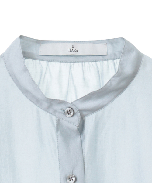 Tiara(ティアラ)の「ビッグポケットシャツブラウス(シャツ/ブラウス・レディース・サックスブルー/ホワイト/イエロー・FREE)」の21枚目の写真