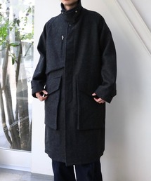 MELTON TRENCH COAT