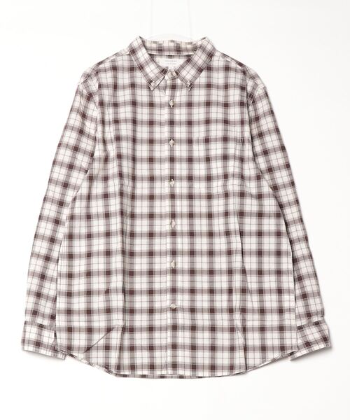 BANANA REPUBLIC FACTORY STORE(バナナリパブリック ファクトリーストア)の「BANANA REPUBLIC FACTORY STORE コットンシャツ(シャツ/ブラウス・メンズ・チェック/イエロー/ブルー/ブルー系その他/ライトブルー/ホワイト×ネイビー/その他1/ブラウン系その他/グレー/マルチ/カーキ/その他/ネイビー/ブラウン/ホワイト系その他/ブルー系その他2/ブルー系その他3・XL/L/M/S)」の18枚目の写真