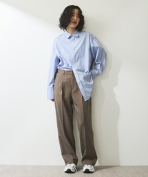 【ZOZO限定・多サイズ】セミワイドストレートスラックス≪Made by ZOZO≫