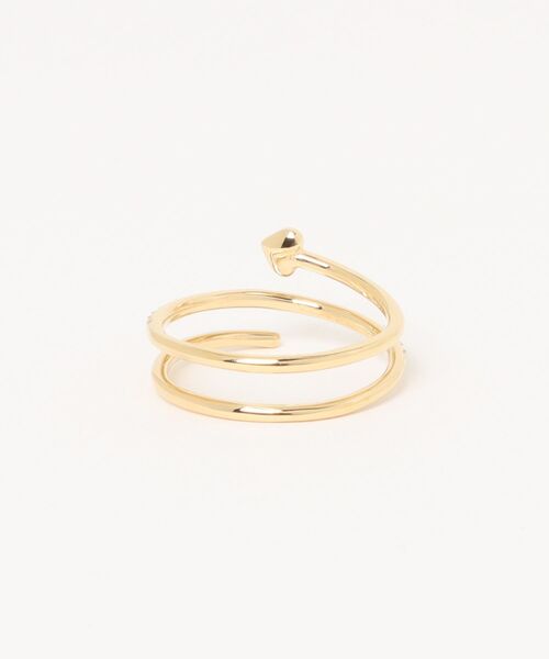 FOSSIL(フォッシル)の「フォッシル アクセサリー レディース 指輪 ゴールド JF04860710(リング・レディース・GOLD・5/6/9/7/8)」の2枚目の写真