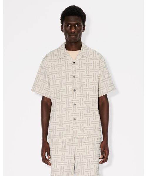 セール】'KENZO Weave' ハワイアン シャツ（シャツ/ブラウス