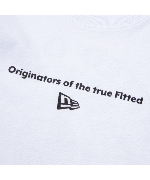 NEW ERA（ニューエラ）の「NEW ERA/ニューエラ YTH SS CT TEE CIRCLE OOT キッズ Tシャツ 14414389/14414391（Tシャツ/カットソー・キッズ・ホワイト/ブラック・130cm/160cm/150cm/140cm）」の4枚目の写真