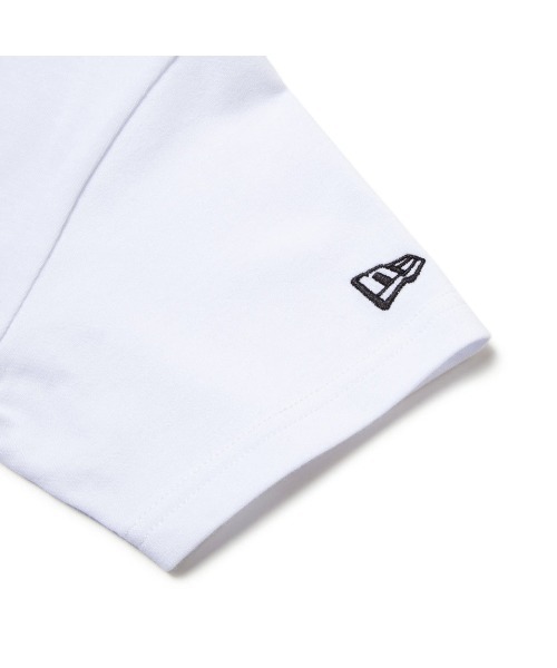 NEW ERA（ニューエラ）の「NEW ERA/ニューエラ YTH SS CT TEE CIRCLE OOT キッズ Tシャツ 14414389/14414391（Tシャツ/カットソー・キッズ・ホワイト/ブラック・130cm/160cm/150cm/140cm）」の6枚目の写真