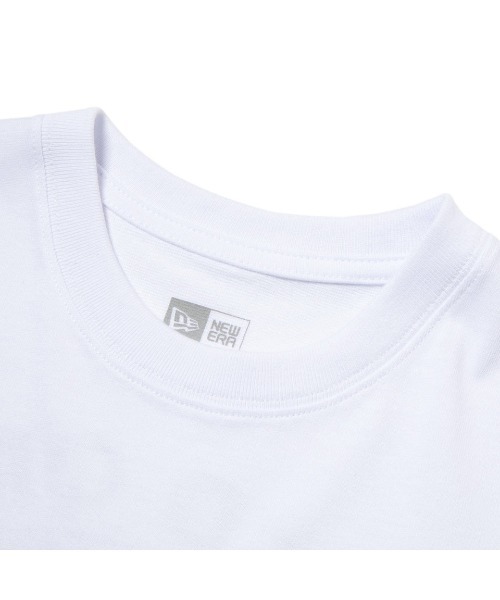 NEW ERA（ニューエラ）の「NEW ERA/ニューエラ YTH SS CT TEE CIRCLE OOT キッズ Tシャツ 14414389/14414391（Tシャツ/カットソー・キッズ・ホワイト/ブラック・130cm/160cm/150cm/140cm）」の5枚目の写真