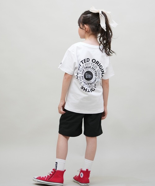 NEW ERA（ニューエラ）の「NEW ERA/ニューエラ YTH SS CT TEE CIRCLE OOT キッズ Tシャツ 14414389/14414391（Tシャツ/カットソー・キッズ・ホワイト/ブラック・130cm/160cm/150cm/140cm）」の14枚目の写真