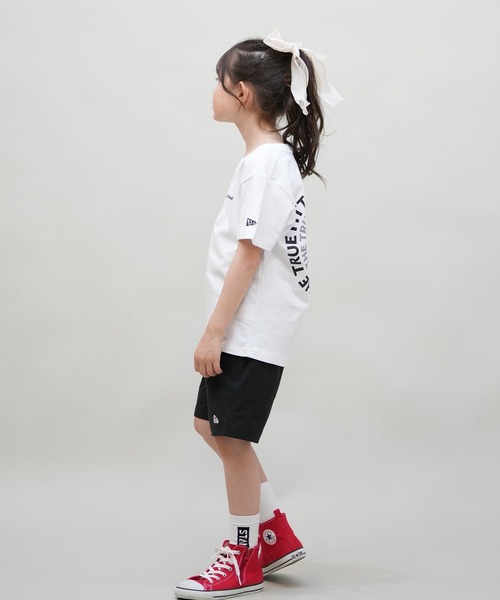 NEW ERA（ニューエラ）の「NEW ERA/ニューエラ YTH SS CT TEE CIRCLE OOT キッズ Tシャツ 14414389/14414391（Tシャツ/カットソー・キッズ・ホワイト/ブラック・130cm/160cm/150cm/140cm）」の15枚目の写真