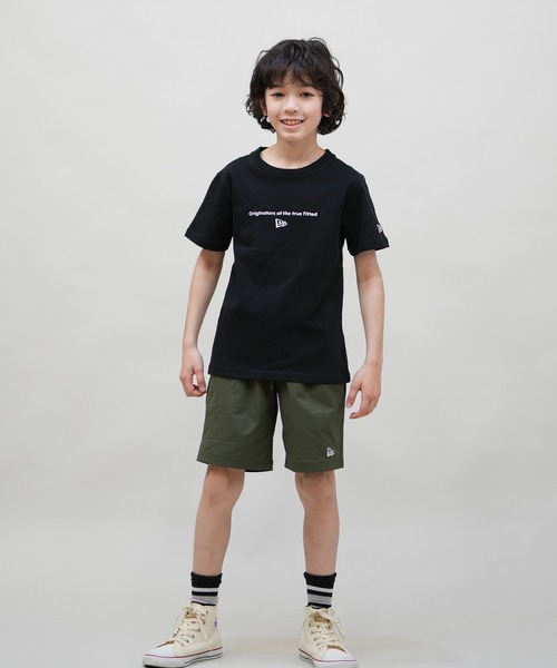 NEW ERA（ニューエラ）の「NEW ERA/ニューエラ YTH SS CT TEE CIRCLE OOT キッズ Tシャツ 14414389/14414391（Tシャツ/カットソー・キッズ・ホワイト/ブラック・130cm/160cm/150cm/140cm）」の18枚目の写真
