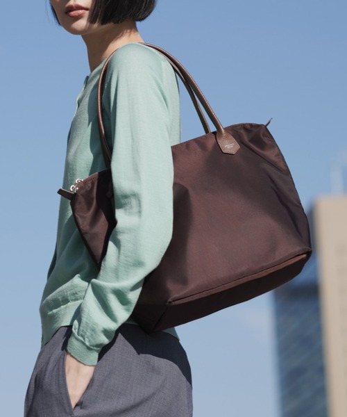 STANDARD SUPPLY（スタンダードサプライ）の「スタンダードサプライ / LUX ルクス / TOTE S トートS（トートバッグ・レディース・ダークネイビー/ブラック/ダークブラウン・FREE）」の2枚目の写真