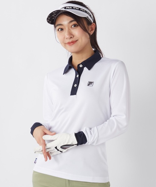 FILA GOLF】【吸汗速乾/紫外線対策/UVケア】長袖シャツ（シャツ