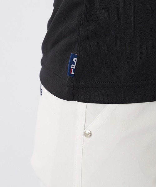 FILA GOLF（フィラゴルフ ）の「長袖シャツ（シャツ/ブラウス・レディース・ホワイト/ネイビー/ブラック・MEDIUM/LARGE/X-LARGE）」の12枚目の写真