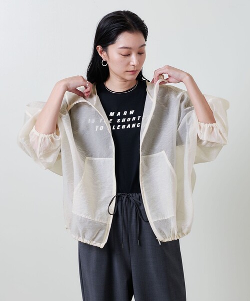 MARW UNITED ARROWS＞シアー パーカー（パーカー）｜MARW UNITED
