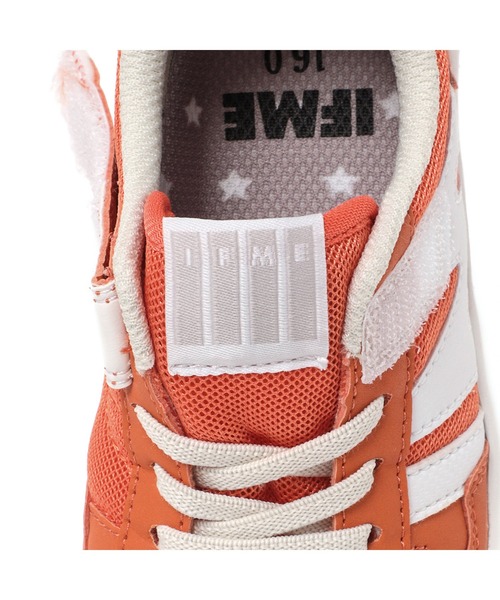 IFME（イフミー）の「KIDS｜IFME LIGHT 軽量ソールスニーカー（スニーカー・キッズ・ピンク/オレンジ/パープル/ネイビー・15.0cm/15.5cm/16.0cm/16.5cm/17.0cm/17.5cm/18.0cm/18.5cm/19.0cm/19.5cm/20.0cm/20.5cm/21.0cm）」の7枚目の写真