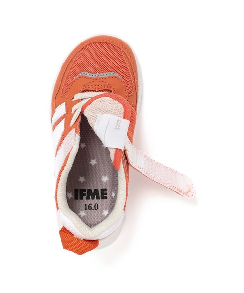 IFME（イフミー）の「KIDS｜IFME LIGHT 軽量ソールスニーカー（スニーカー・キッズ・ピンク/オレンジ/パープル/ネイビー・15.0cm/15.5cm/16.0cm/16.5cm/17.0cm/17.5cm/18.0cm/18.5cm/19.0cm/19.5cm/20.0cm/20.5cm/21.0cm）」の8枚目の写真